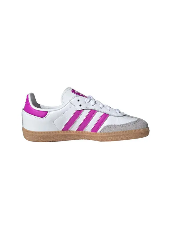 Кроссовки самба ог Adidas — изображение 2 из 4, белый/фиолетовый