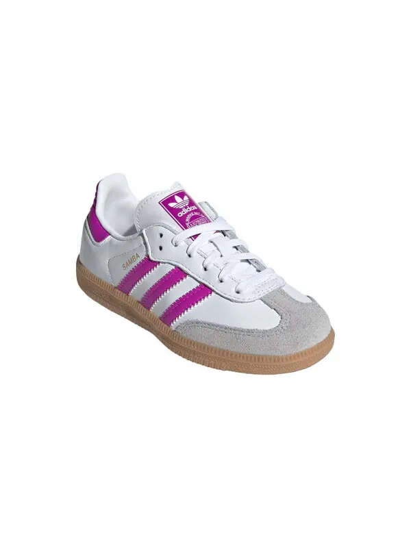 Кроссовки самба ог Adidas — изображение 3 из 4, белый/фиолетовый