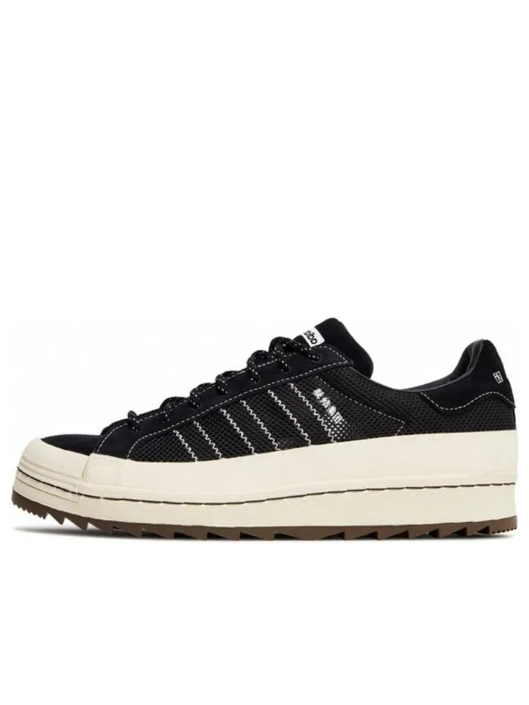 Кроссовки adidas x CLOT x Neighborhood Superstar 'Carbon' — изображение 1 из 5, темно-синий