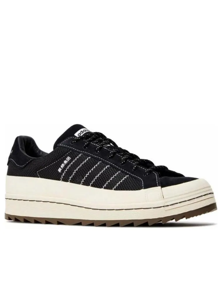 Кроссовки adidas x CLOT x Neighborhood Superstar 'Carbon' — изображение 3 из 5, темно-синий