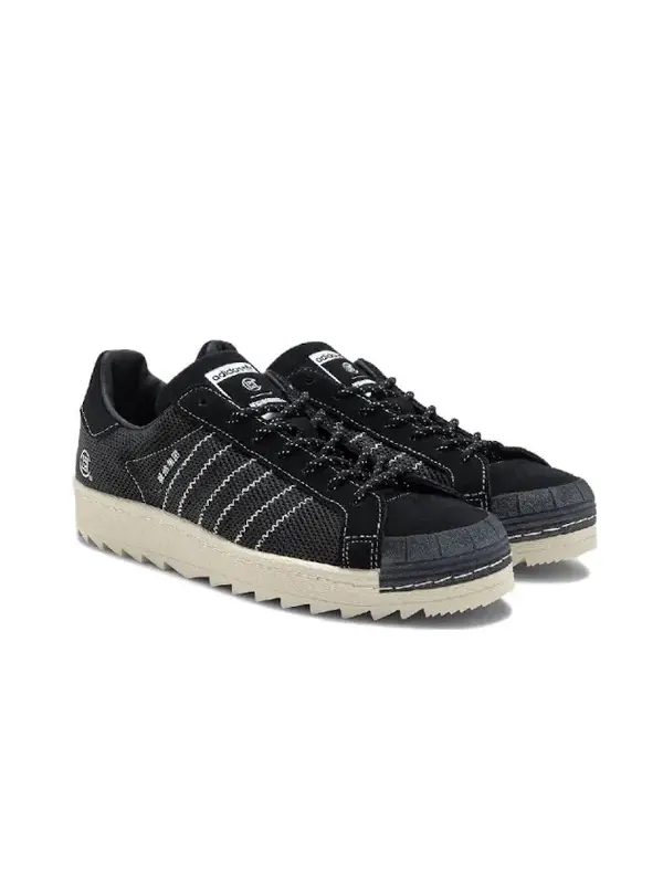 Кроссовки x клот x местная суперзвезда Adidas — изображение 3 из 4, черный/белый