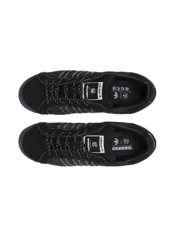 Кроссовки x клот x местная суперзвезда Adidas — изображение 4 из 4, черный/белый