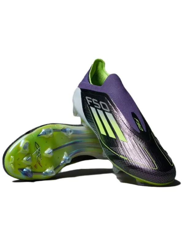 Кроссовки f50 elite fg Adidas — изображение 4 из 4, фиолетовый/белый