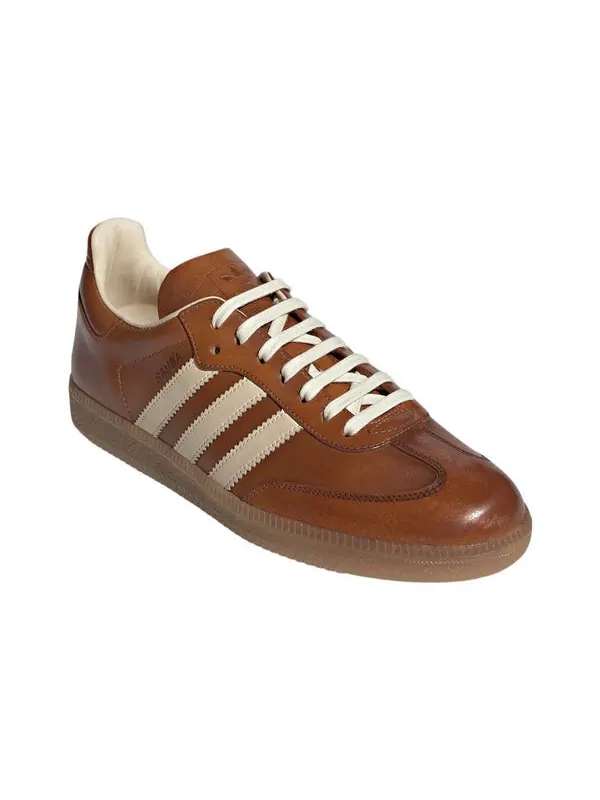 Кроссовки smaba og made in italy 'vachetta tan' Adidas — изображение 3 из 4, бежевый/белый