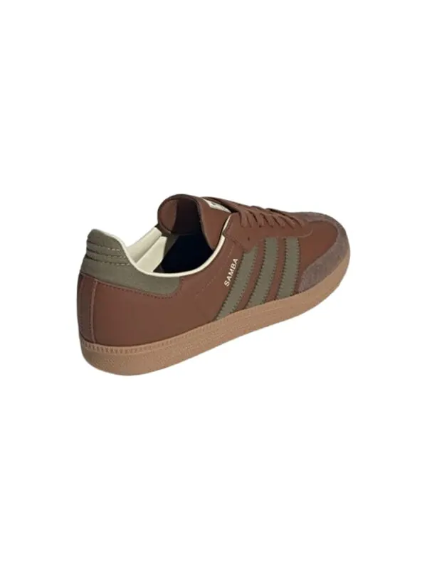 Кроссовки самба ог Adidas — изображение 4 из 4, коричневый/оливковый