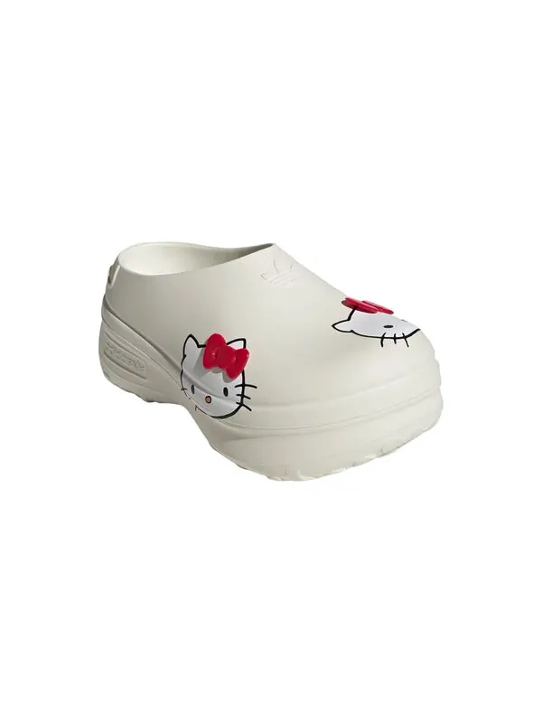 Сандалии x hello kitty adifom stan smith mule 'off white' Adidas — изображение 3 из 4, белый/красный/белый