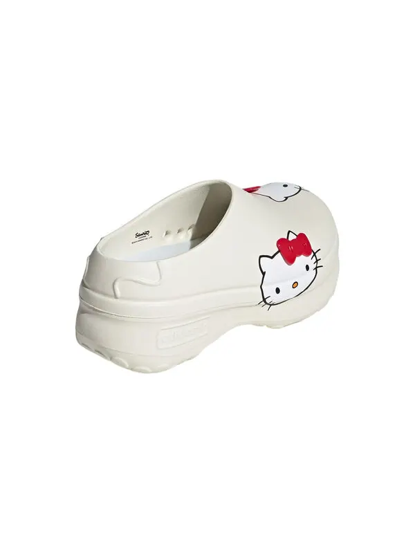 Сандалии x hello kitty adifom stan smith mule 'off white' Adidas — изображение 4 из 4, белый/красный/белый