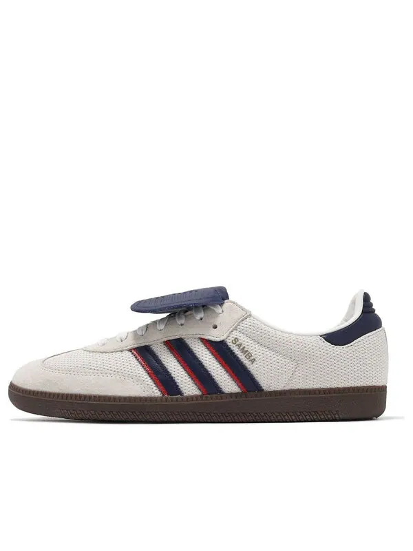 Кроссовки самба ог Adidas — изображение 1 из 4, белый/темный синий