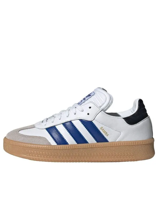 Кроссовки samba xlg 'cloud white royal blue' Adidas — изображение 1 из 4, белый/синий