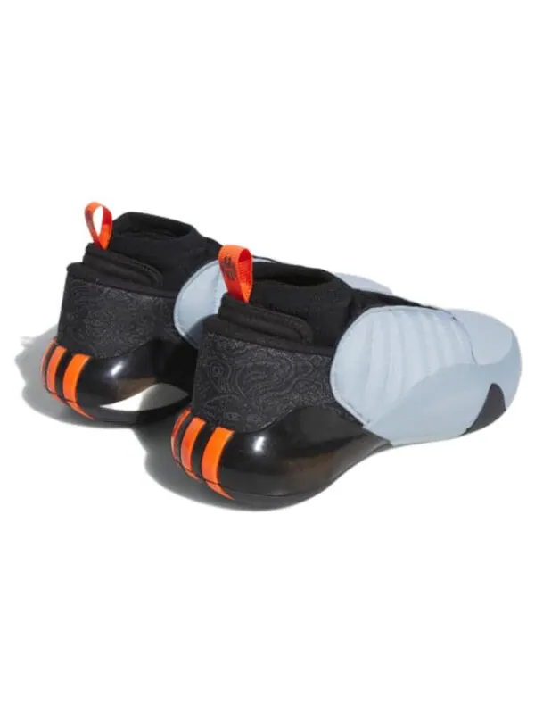 Кроссовки Harden Vol. 7 Adidas — изображение 4 из 4, синий/оранжевый/черный