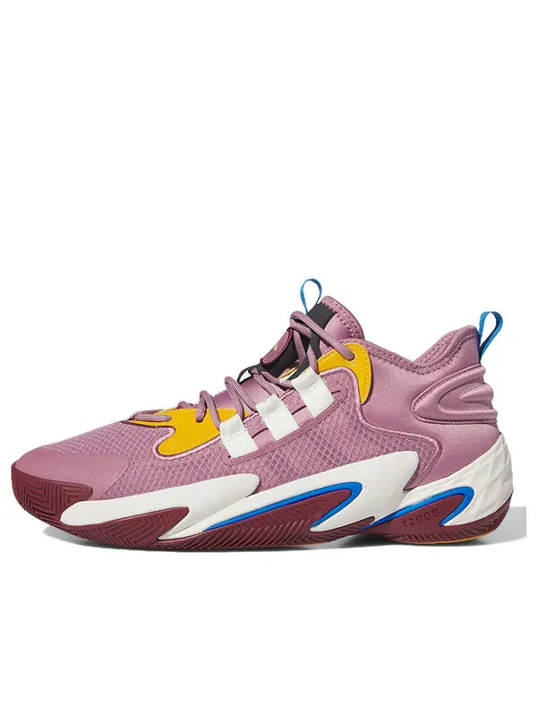 Кроссовки byw select basketball shoes 'wonder orchid off white' Adidas — изображение 1 из 4, белый/красный