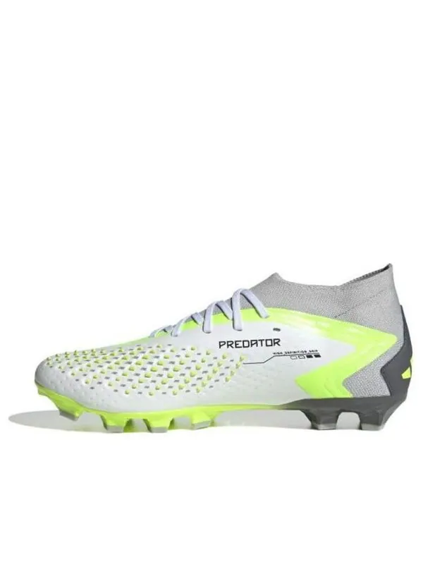 Кроссовки хищник точность.2 hg ag Adidas — изображение 1 из 4, белый/зеленый/черный