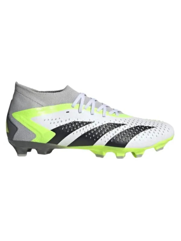 Кроссовки хищник точность.2 hg ag Adidas — изображение 2 из 4, белый/зеленый/черный