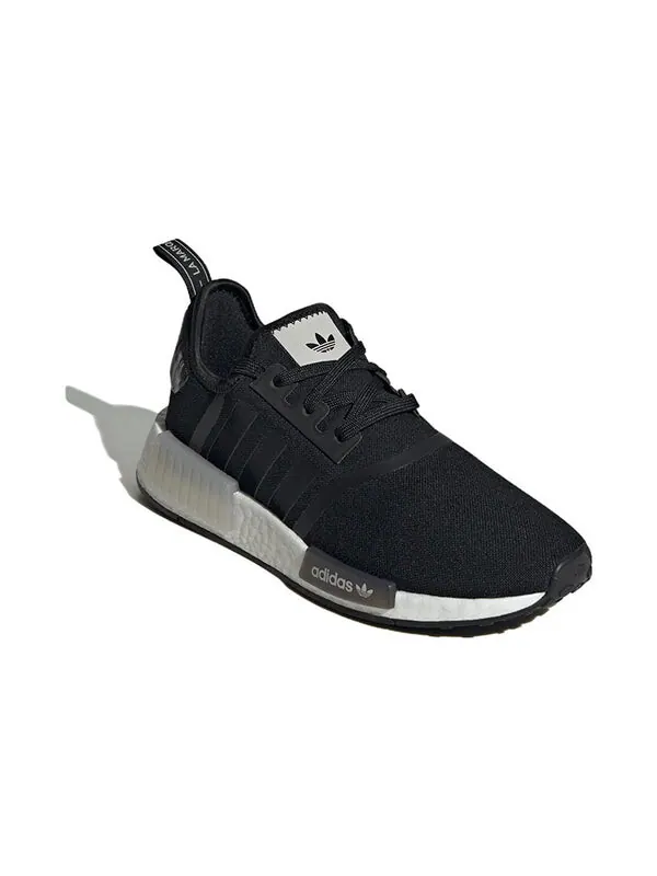 Кроссовки оригиналы nmd_r1 кроссовки Adidas — изображение 3 из 4, черный/белый/серый