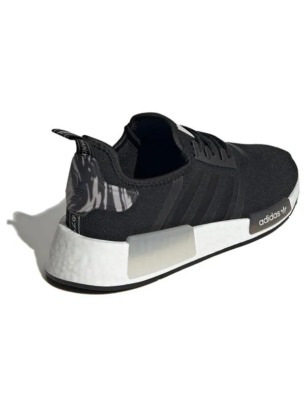 Кроссовки оригиналы nmd_r1 кроссовки Adidas — изображение 4 из 4, черный/белый/серый