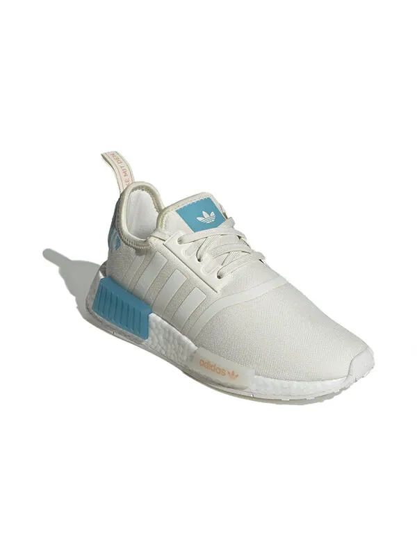 Кроссовки оригиналы nmd_r1 кроссовки Adidas — изображение 3 из 4, белый/синий