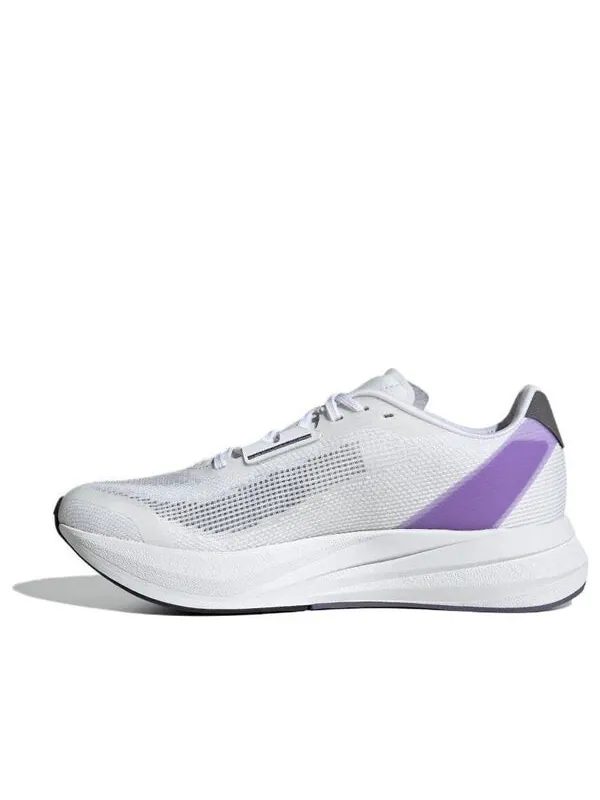 Кроссовки (WMNS) Adidas Duramo Speed Running Shoes 'White Black Purple' — изображение 1 из 4, белый/черный/фиолетовый