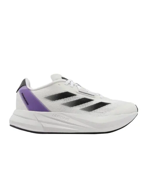 Кроссовки (WMNS) Adidas Duramo Speed Running Shoes 'White Black Purple' — изображение 2 из 4, белый/черный/фиолетовый