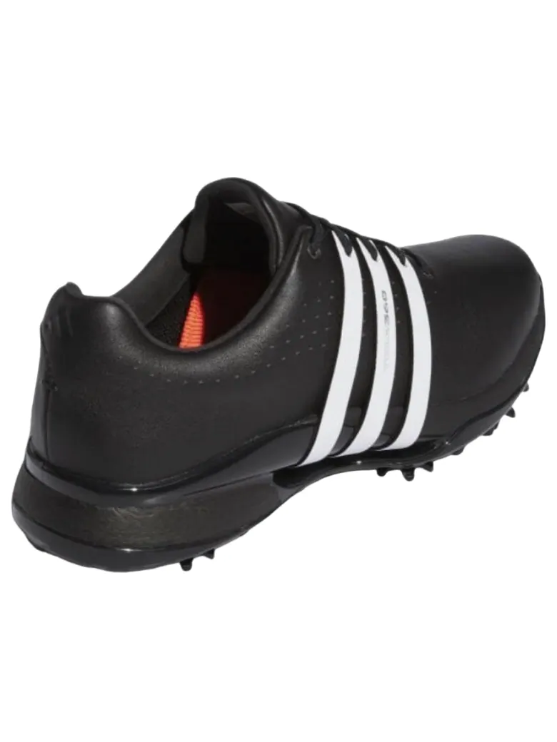 Кроссовки для гольфа Adidas Tour360 24 'Core Black Cloud White' — изображение 2 из 4, черный/белый