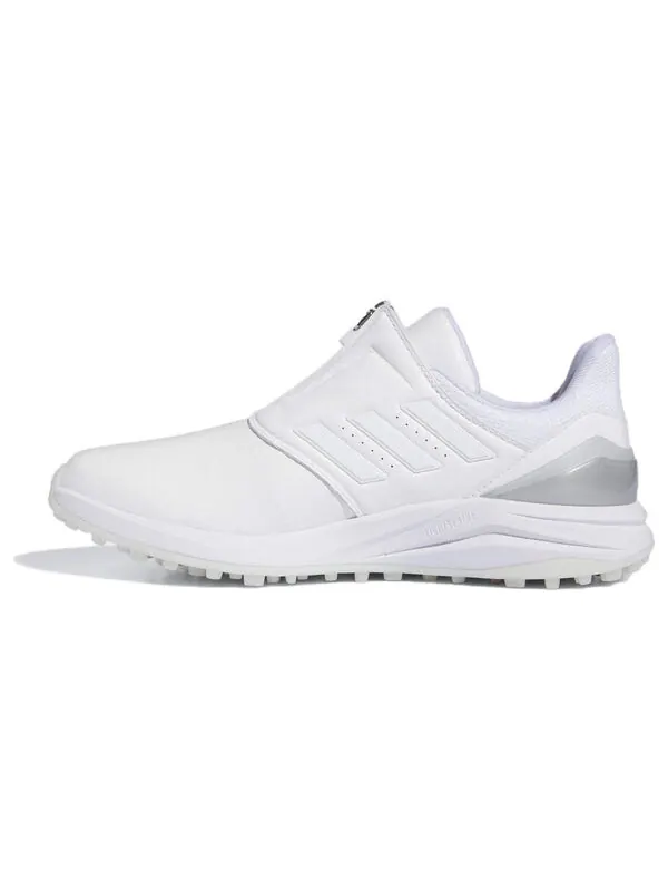 Кроссовки solarmotion boa 24 безшиповые гольф-туфли Adidas — изображение 2 из 4, белый/серебристый