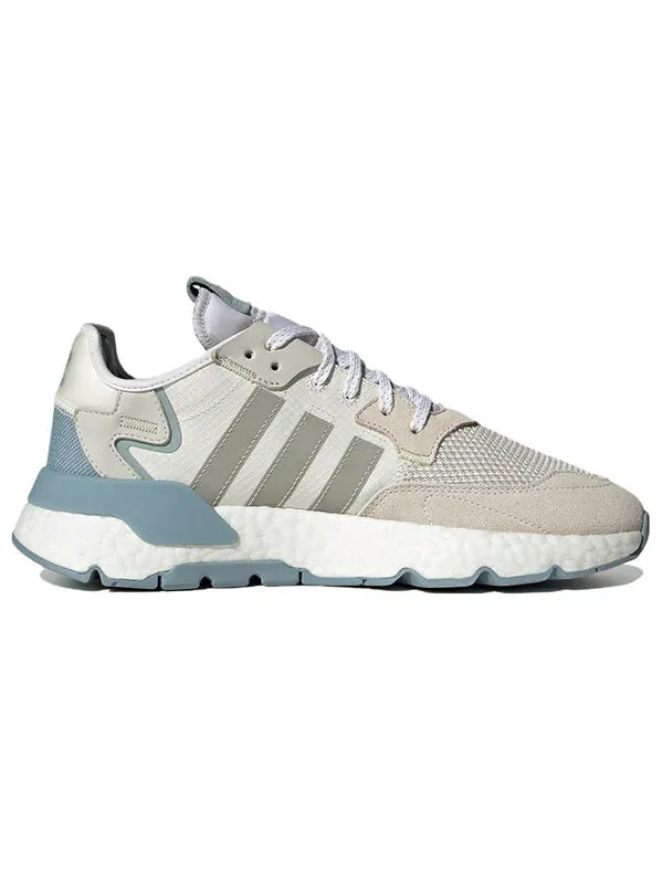 Кроссовки оригинальные nite jogger Adidas — изображение 2 из 4, белый