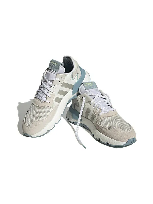 Кроссовки оригинальные nite jogger Adidas — изображение 3 из 4, белый