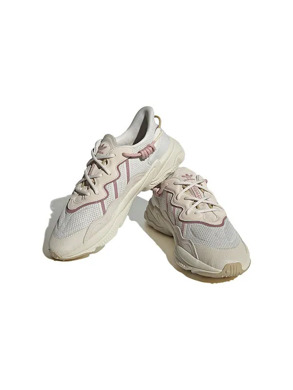 Кроссовки оригиналы ozweego Adidas — изображение 3 из 4, бежевый
