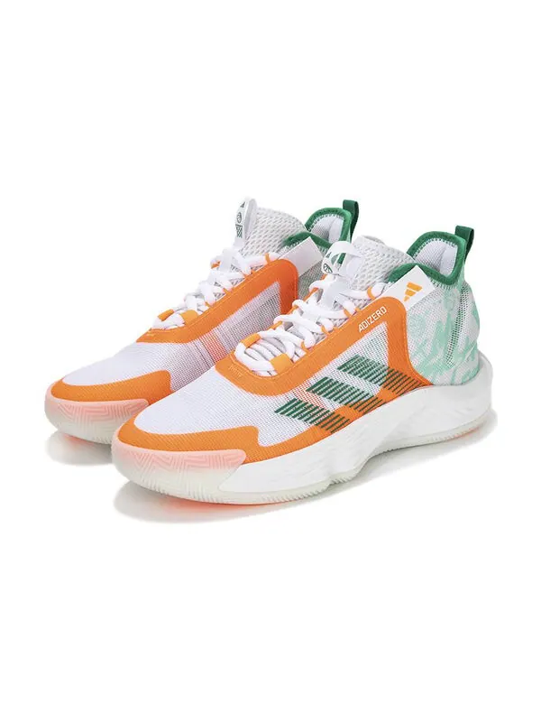 Кроссовки adizero select Adidas — изображение 3 из 4, белый/зеленый/розовый