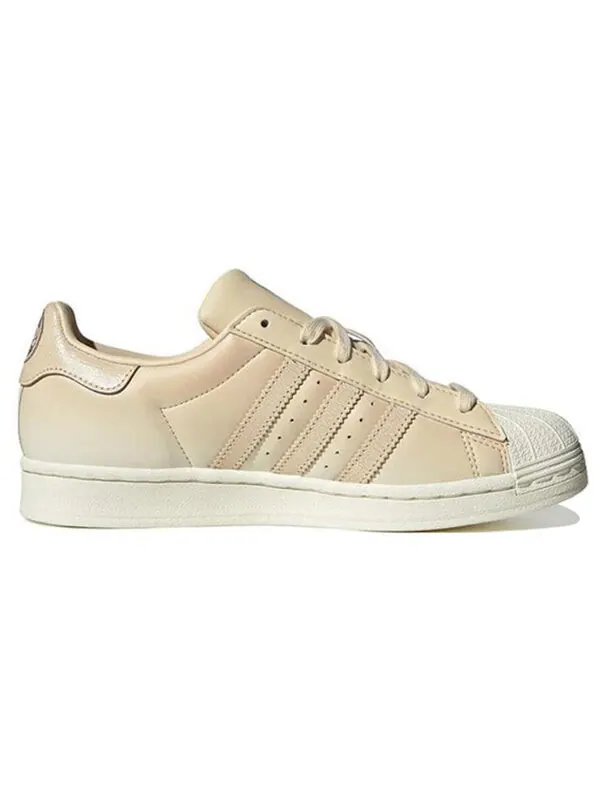 Кроссовки оригиналы суперзвезда Adidas — изображение 2 из 4, бежевый