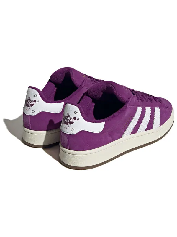 Кроссовки кампус 00-х Adidas — изображение 4 из 4, фиолетовый/белый