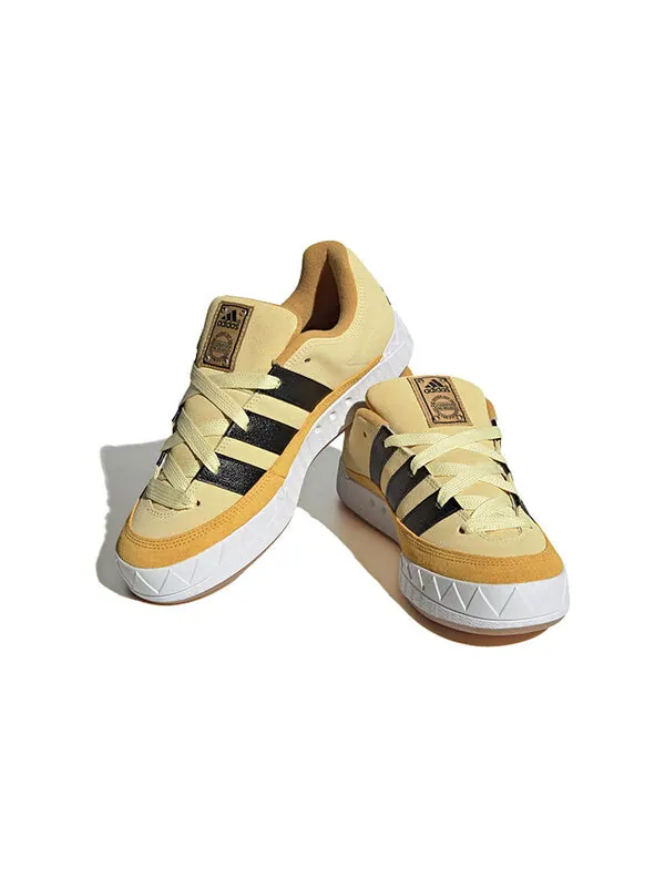 Кроссовки оригиналы adimatic Adidas — изображение 3 из 4, желтый/черный