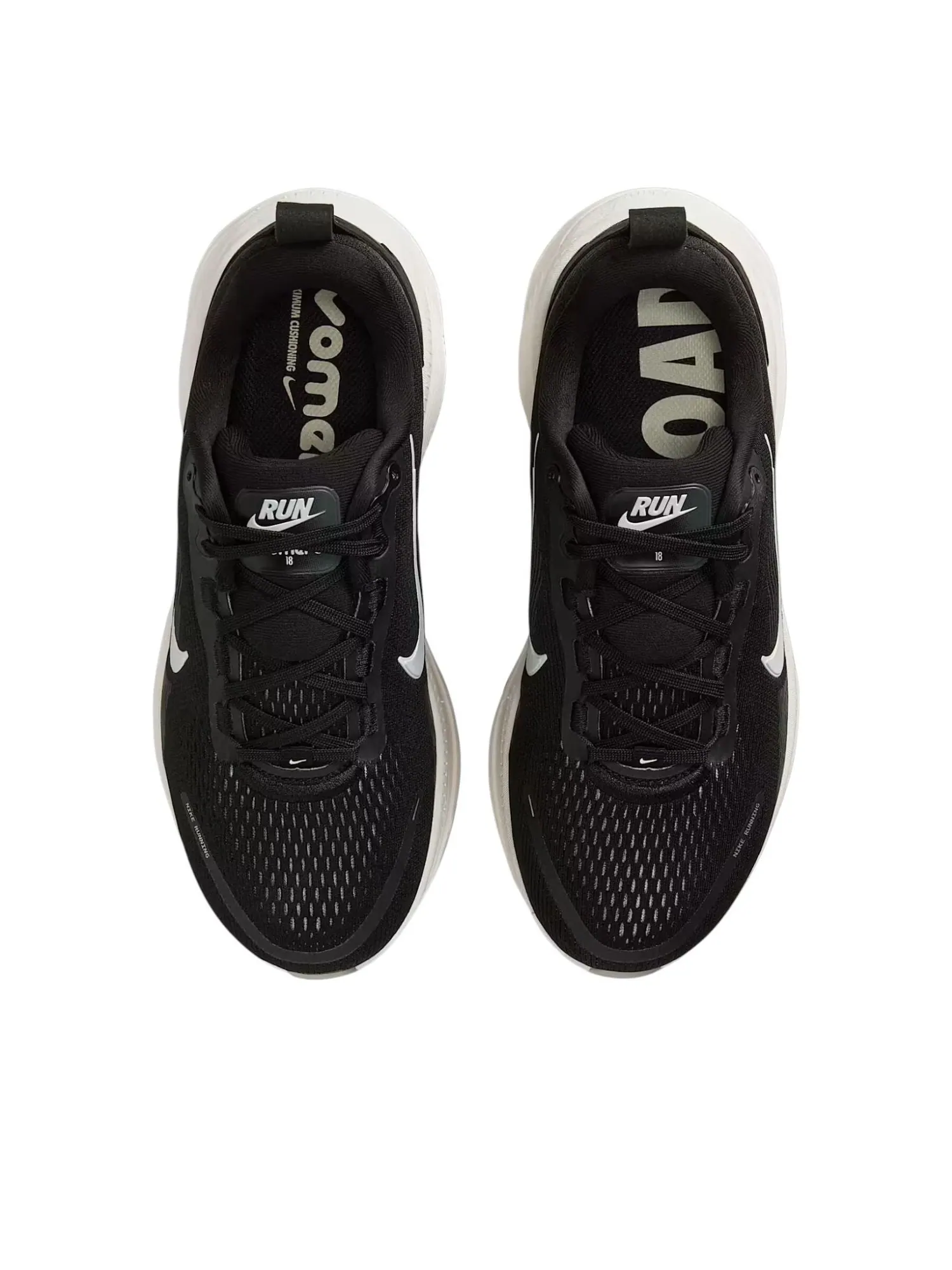 Кроссовки (WMNS) Nike ZoomX Vomero 18 'Black Coconut Milk' — изображение 2 из 6, черный
