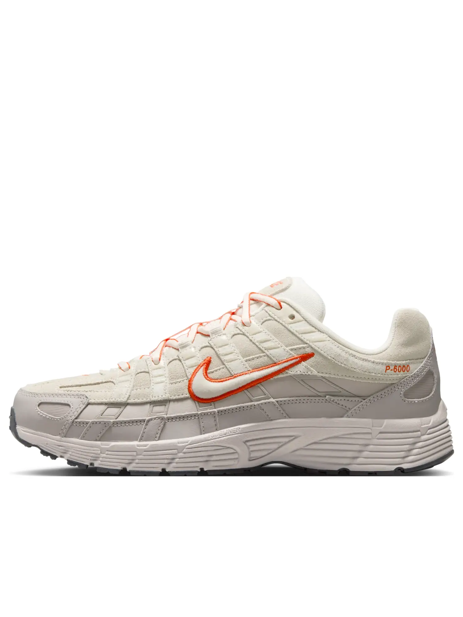 Кроссовки Nike P-6000 PRM 'Phantom College Gray Picante Red' — изображение 1 из 5, бежевый
