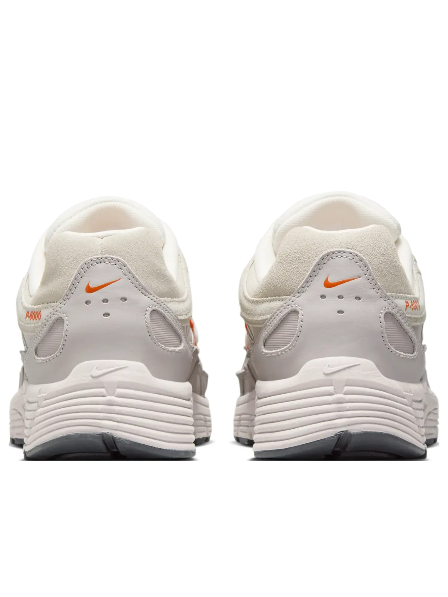 Кроссовки Nike P-6000 PRM 'Phantom College Gray Picante Red' — изображение 2 из 5, бежевый