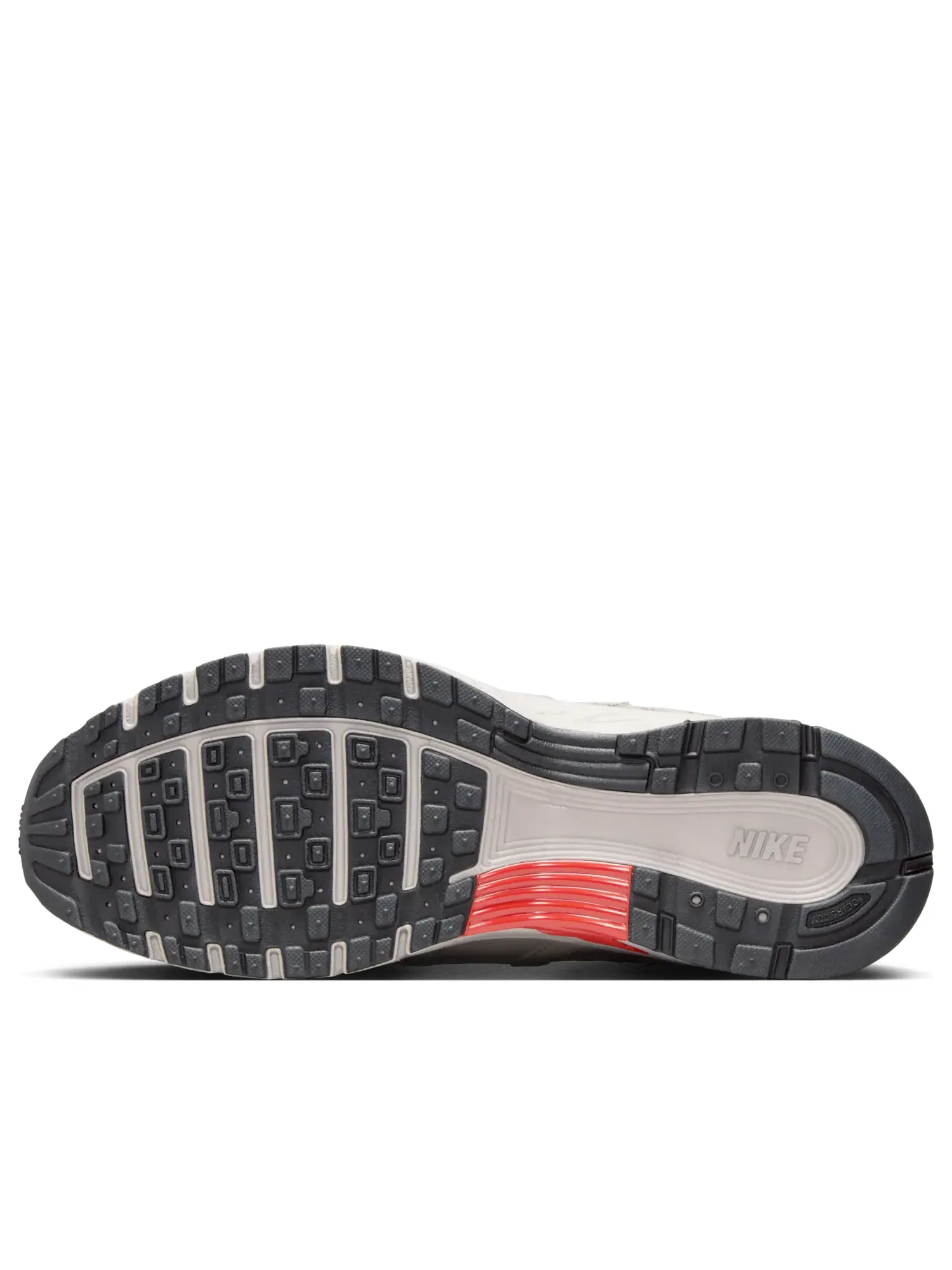 Кроссовки Nike P-6000 PRM 'Phantom College Gray Picante Red' — изображение 4 из 5, бежевый
