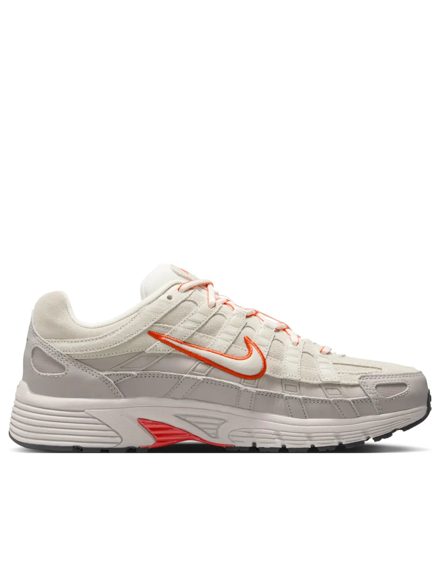 Кроссовки Nike P-6000 PRM 'Phantom College Gray Picante Red' — изображение 5 из 5, бежевый