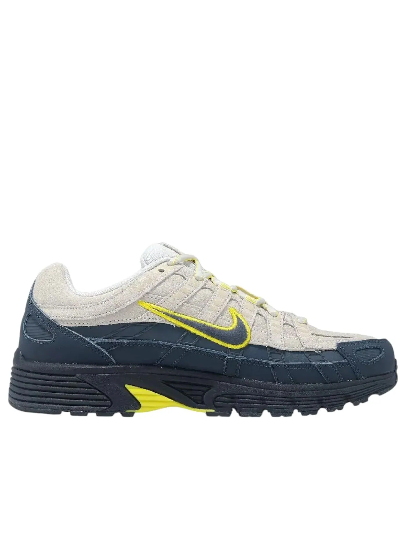 Кроссовки Nike P-6000 PRM 'White Thunder Blue' — изображение 2 из 5, бежевый