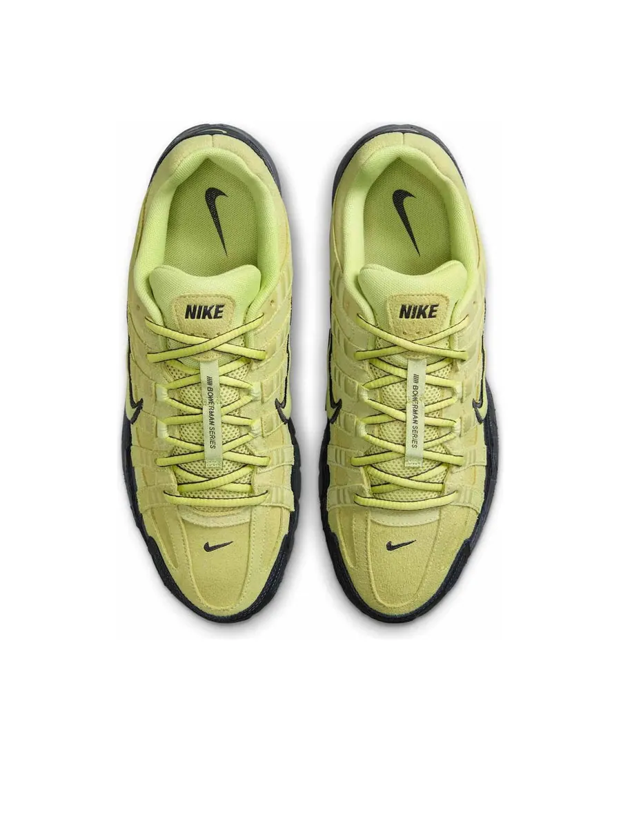 Кроссовки Nike P-6000 Premium 'Limelight Dark Smoke Grey' — изображение 4 из 6, зеленый
