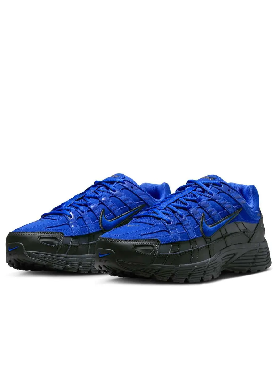 Кроссовки Nike P-6000 PRM 'Hyper Royal Dark Smoke Grey' — изображение 3 из 6, синий