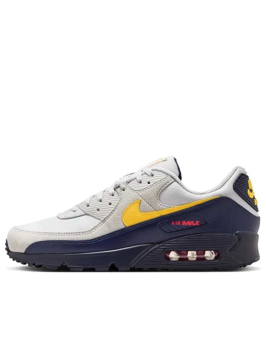 Кроссовки Nike Air Max 90 'Neutral Grey Tour Yellow' — изображение 1 из 6, серый
