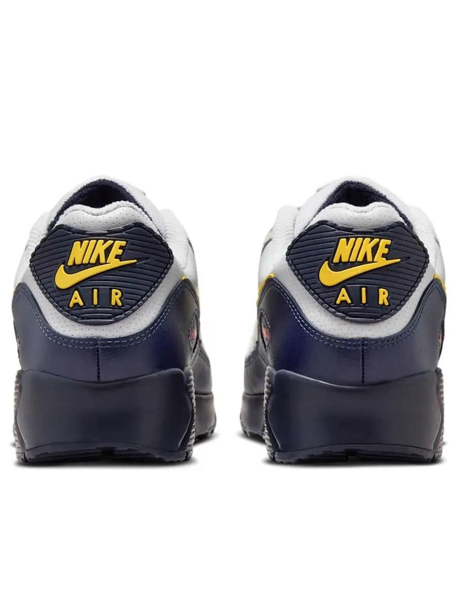 Кроссовки Nike Air Max 90 'Neutral Grey Tour Yellow' — изображение 5 из 6, серый