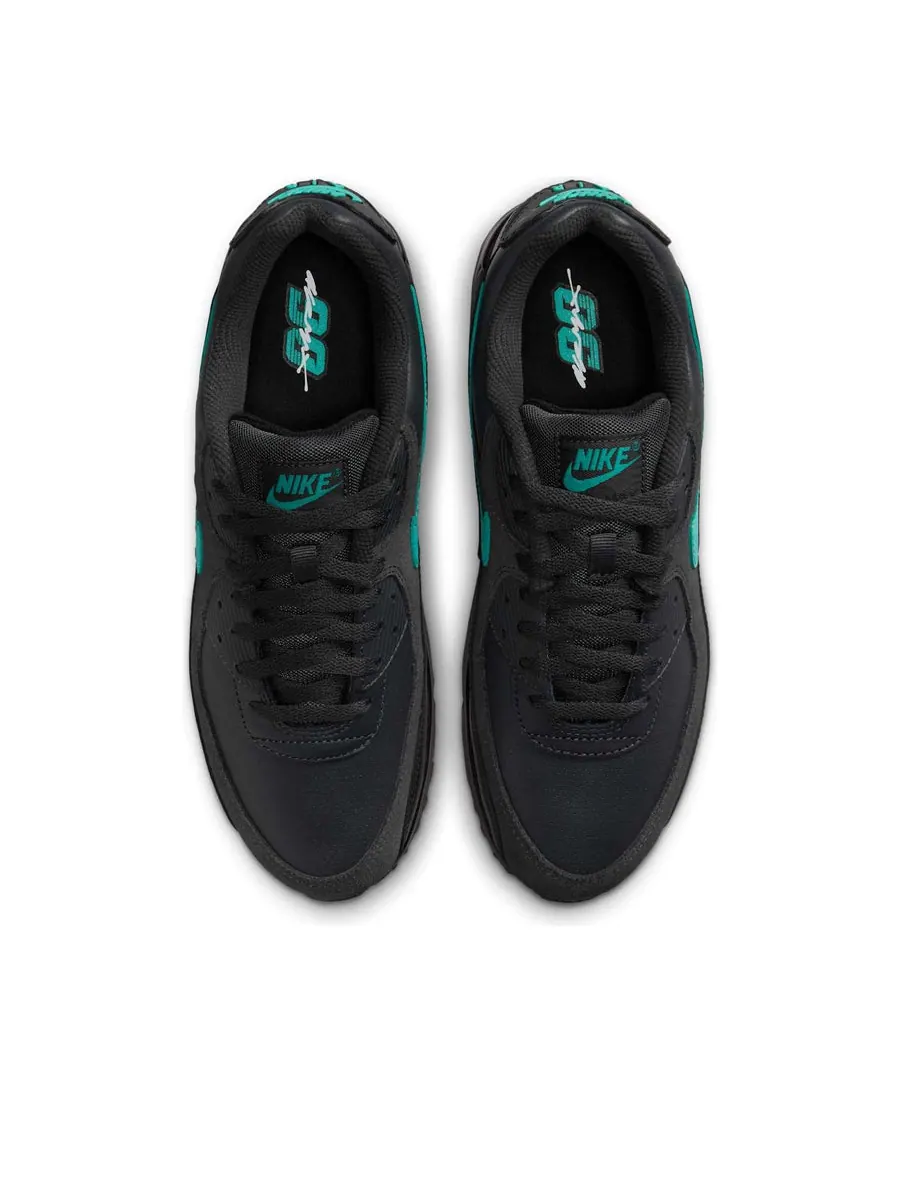 Кроссовки Nike Air Max 90 'Black Clear Jade' — изображение 4 из 6, черный