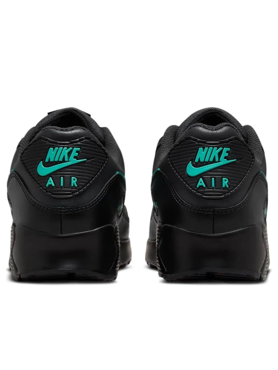 Кроссовки Nike Air Max 90 'Black Clear Jade' — изображение 5 из 6, черный