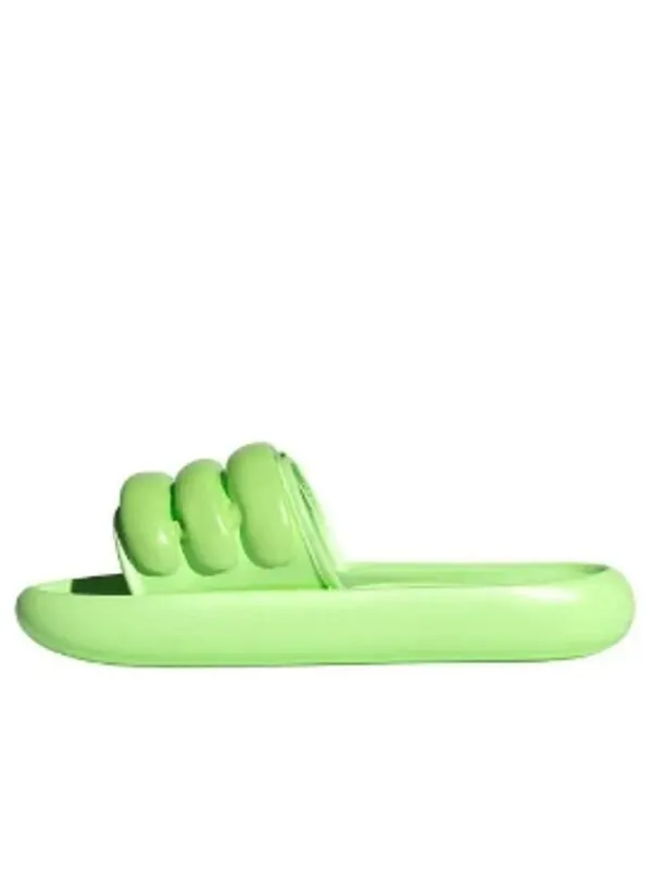 Тапочки adilette zplaash слайды Adidas — изображение 1 из 4, зеленый