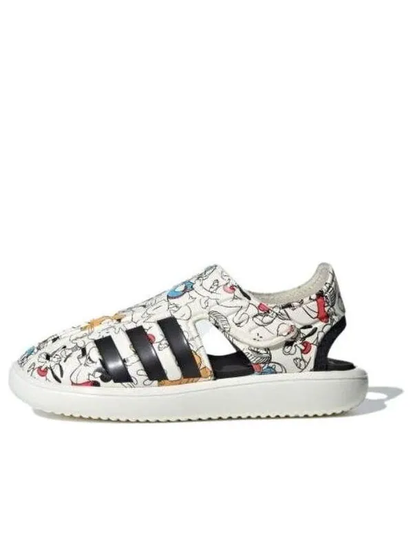 Сандалии disney x water sandal Adidas — изображение 1 из 4, белый/черный/белый