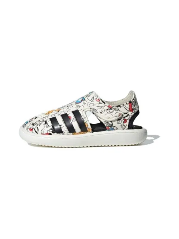 Сандалии disney x water sandal Adidas — изображение 2 из 4, белый/черный/белый
