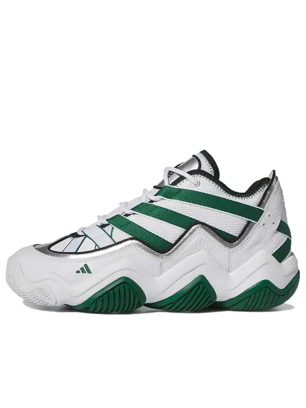 Кроссовки оригиналы топ десятка Adidas — изображение 1 из 4, белый/зеленый