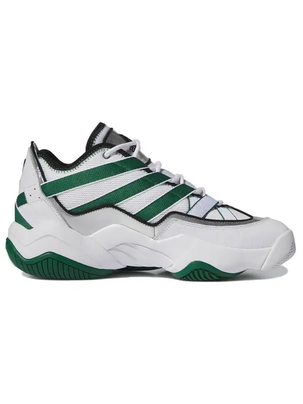 Кроссовки оригиналы топ десятка Adidas — изображение 2 из 4, белый/зеленый
