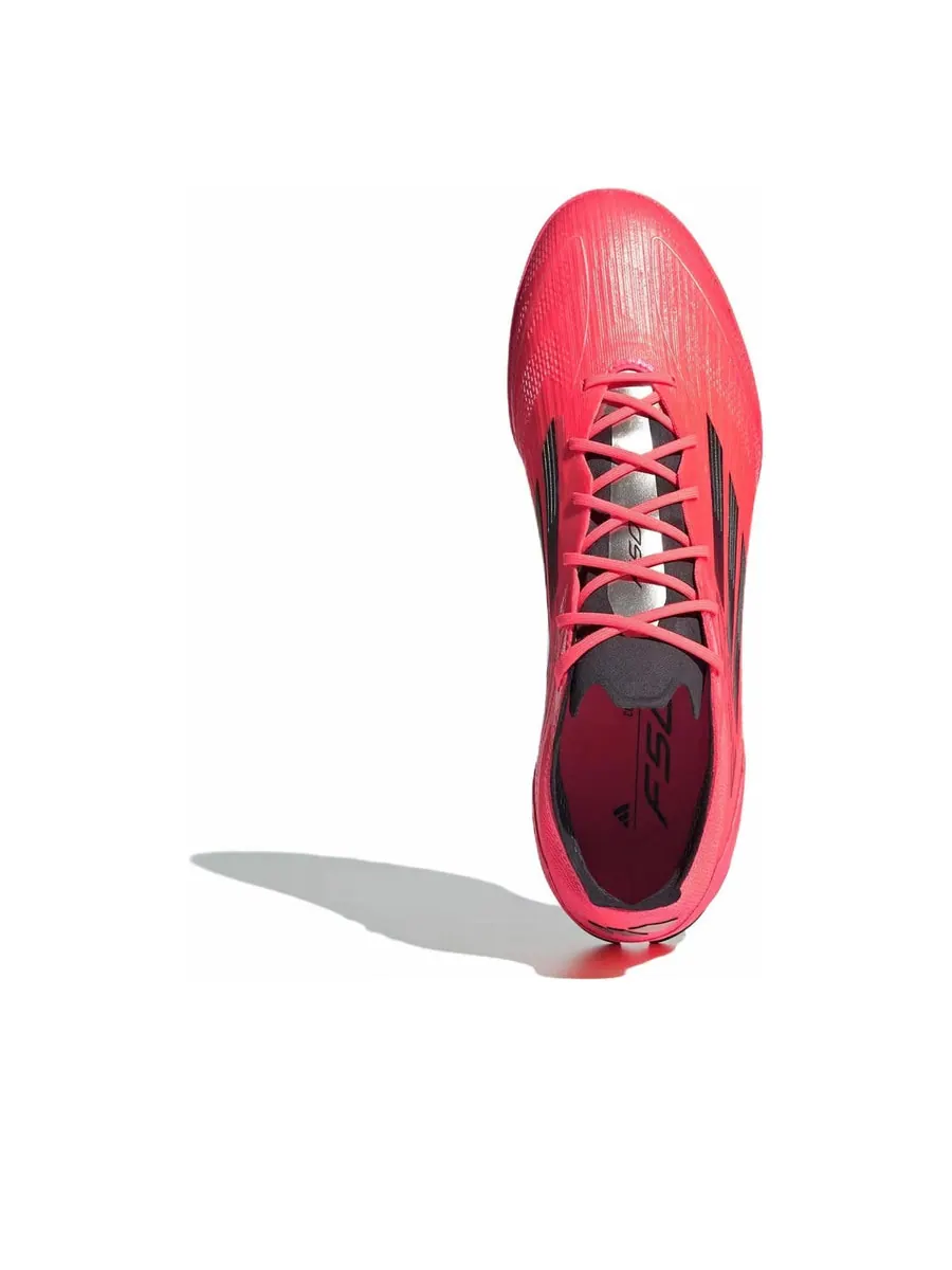 Кроссовки adidas F50 Pro Turf 'Turbo Aurora Black Platinum Metallic' — изображение 4 из 5, розовый