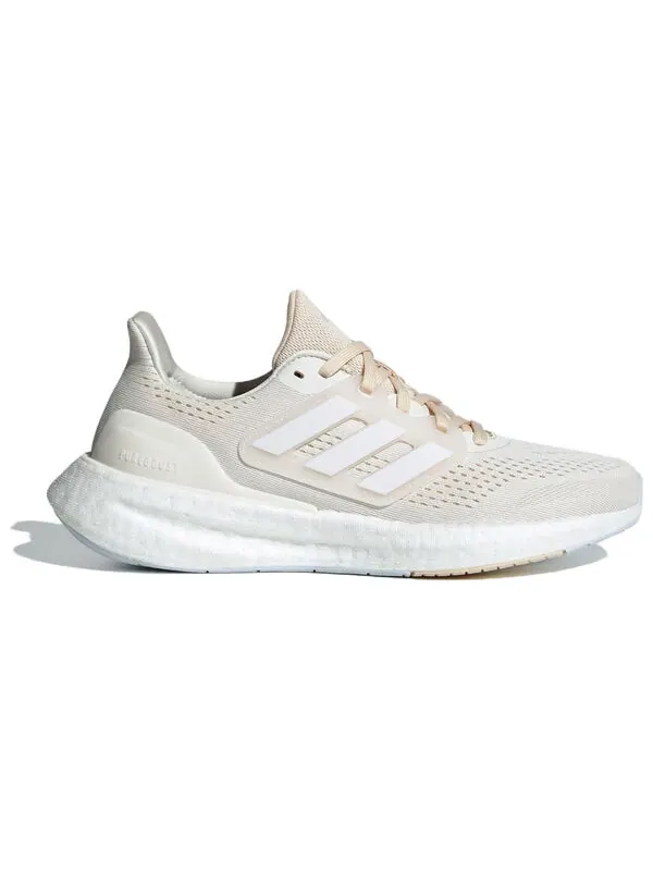 Кроссовки pureboost 23 Adidas — изображение 3 из 4, белый/розовый